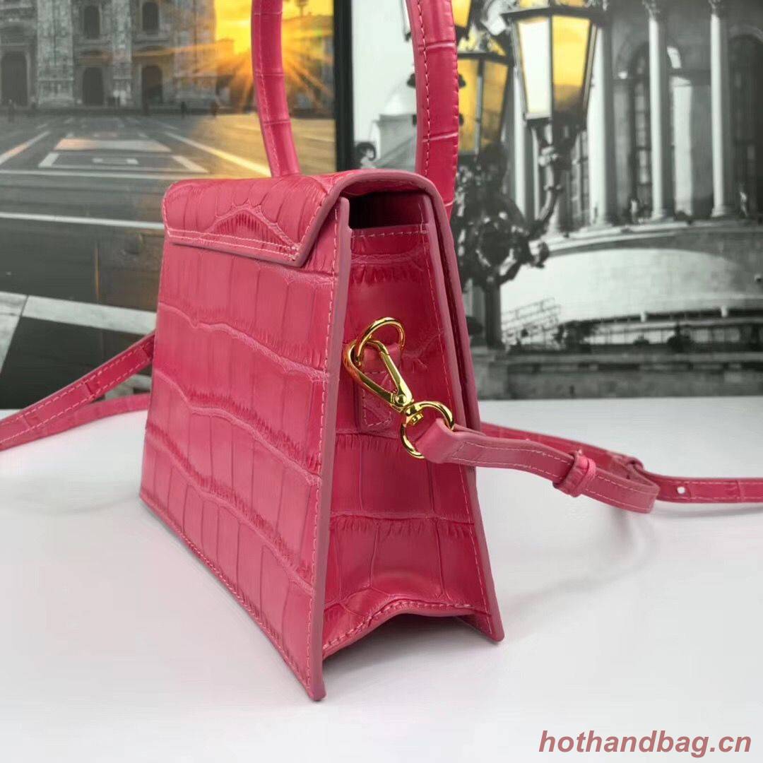 Jacquemus Original Leather Mini Top Handle Bag J8088 Rose Jacquemus Original Leather Mini Top Handle Bag J8088 Rose