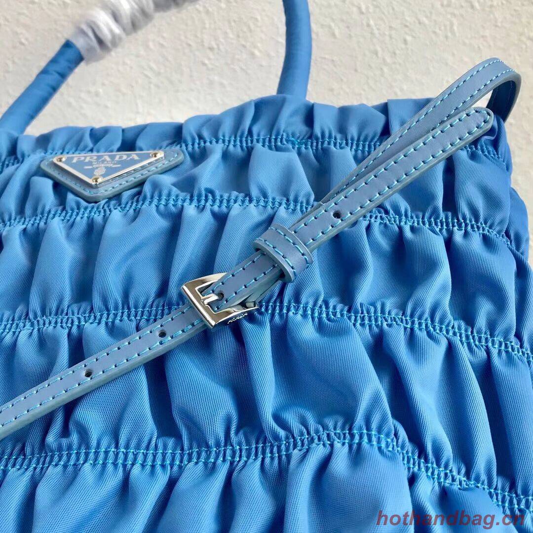 Prada Re-Edition nylon Tote bag 1BG321 light blue Prada Re-Edition nylon Tote bag 1BG321 light blue