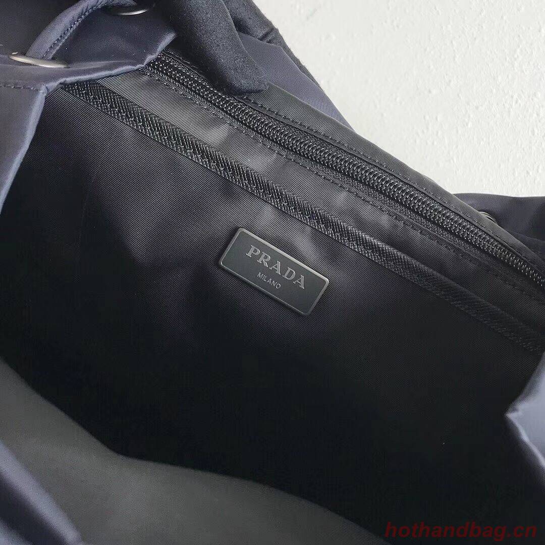 Prada Re-Nylon backpack 1BZ811 black&green Prada Re-Nylon backpack 1BZ811 black&green