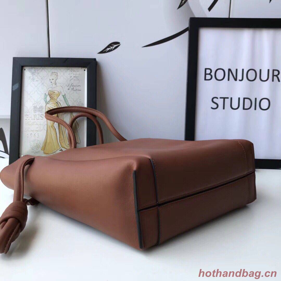 Loewe tote Bags Original Leather 10189 brown Loewe tote Bags Original Leather 10189 brown