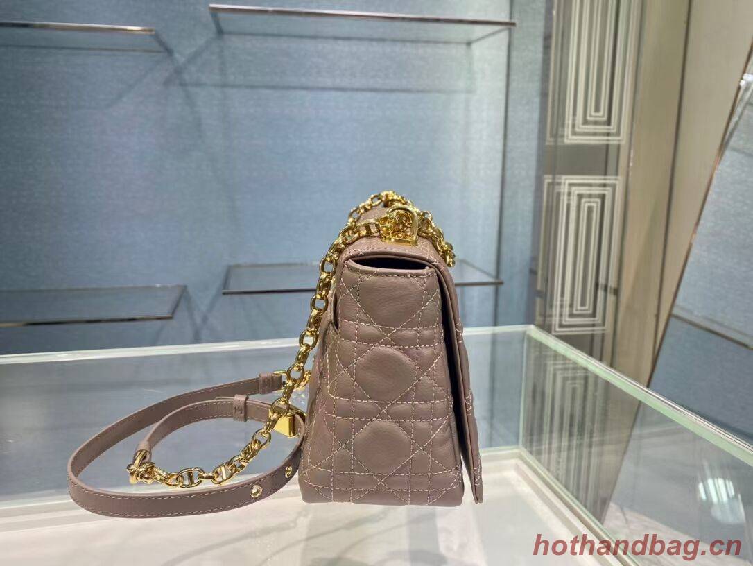 MEDIUM DIOR CARO BAG Soft Cannage Calfskin M9242 pink MEDIUM DIOR CARO BAG Soft Cannage Calfskin M9242 pink