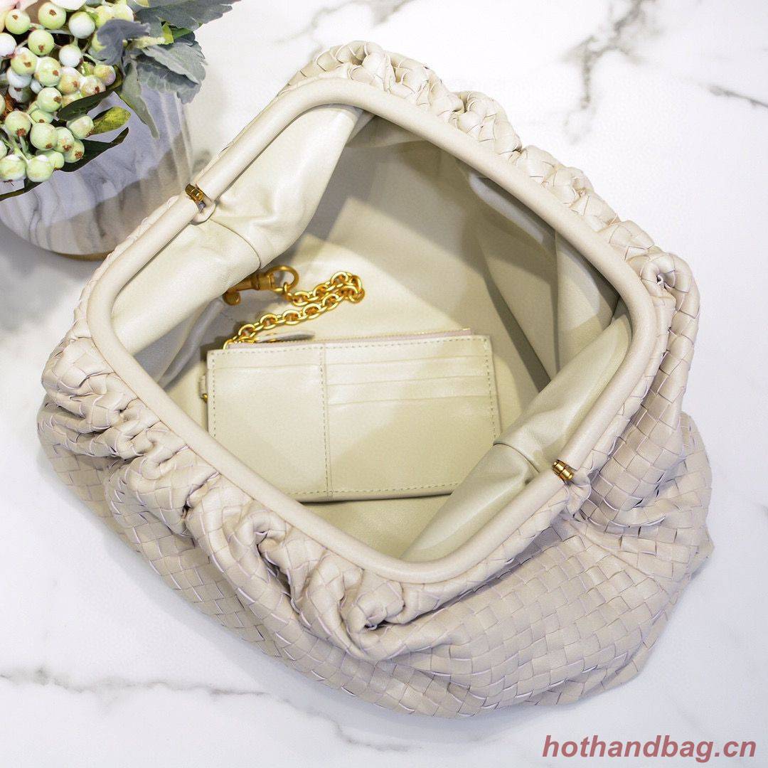 Bottega Veneta Weave Clutch bag 585853 White Bottega Veneta Weave Clutch bag 585853 White