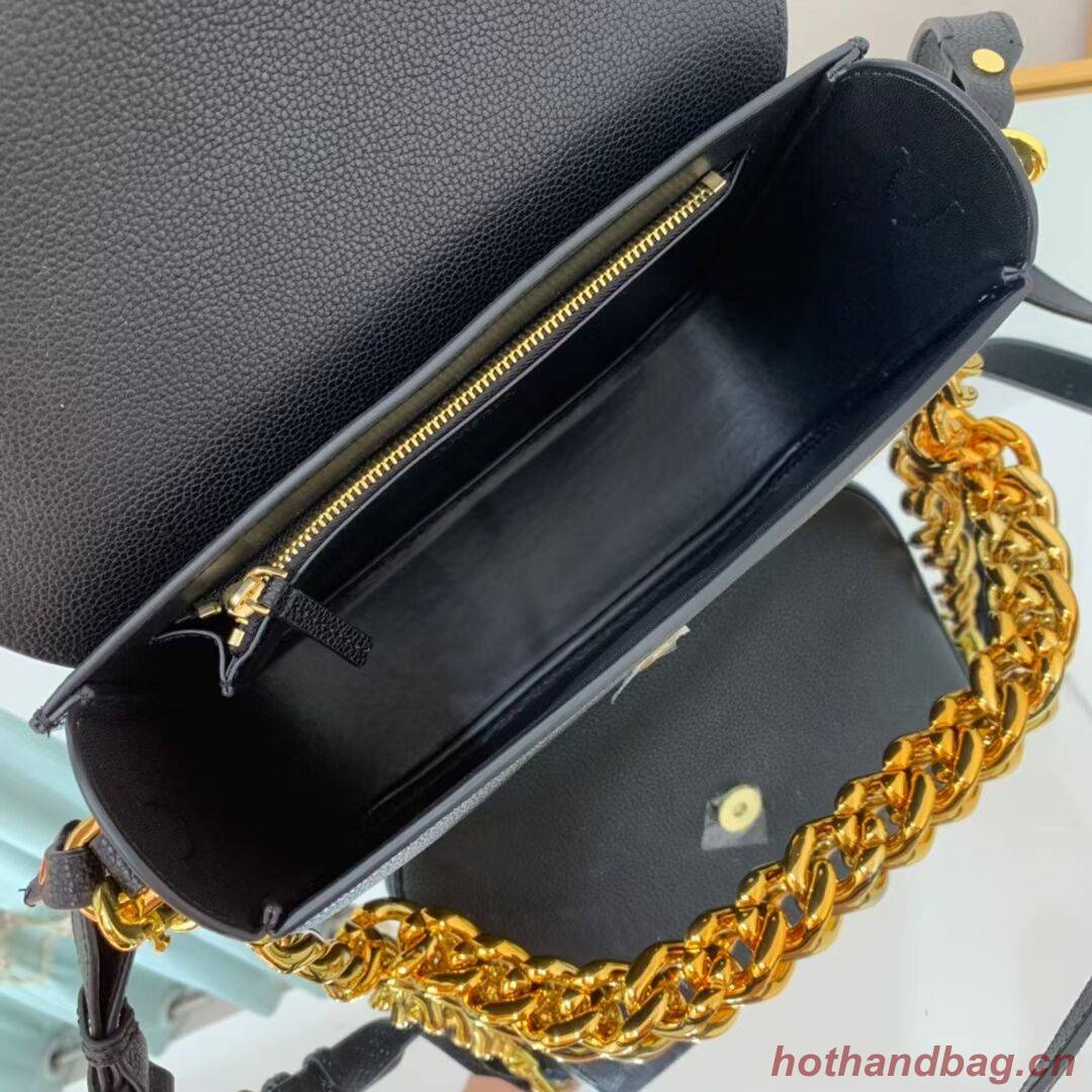 Versace Original medium Calfskin Leather Bag FS1067 black Versace Original medium Calfskin Leather Bag FS1067 black