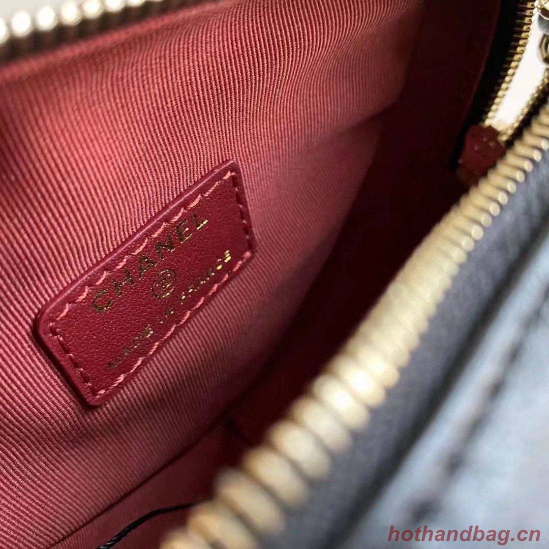 Chanel 2022S Love Heart Original Lambskin Crossbody Chain Mini Bag AS3191 Black Chanel 2022S Love Heart Original Lambskin Crossbody Chain Mini Bag AS3191 Black