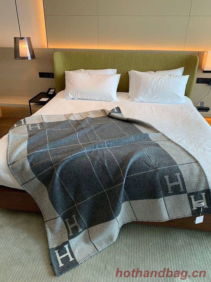Hermes Lambswool&Cashmere Shawl&Blanket HMB00003 Hermes Lambswool&Cashmere Shawl&Blanket HMB00003