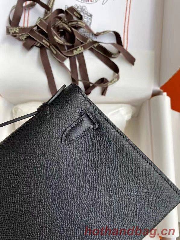 Hermes Kelly 22cm Tote Bag Original Leather KL22 Black Hermes Kelly 22cm Tote Bag Original Leather KL22 Black