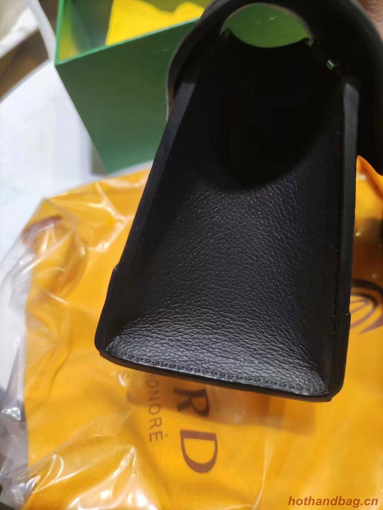 Goyard Nano Saigon Tote Bag Original Leather 55633 Black Goyard Nano Saigon Tote Bag Original Leather 55633 Black