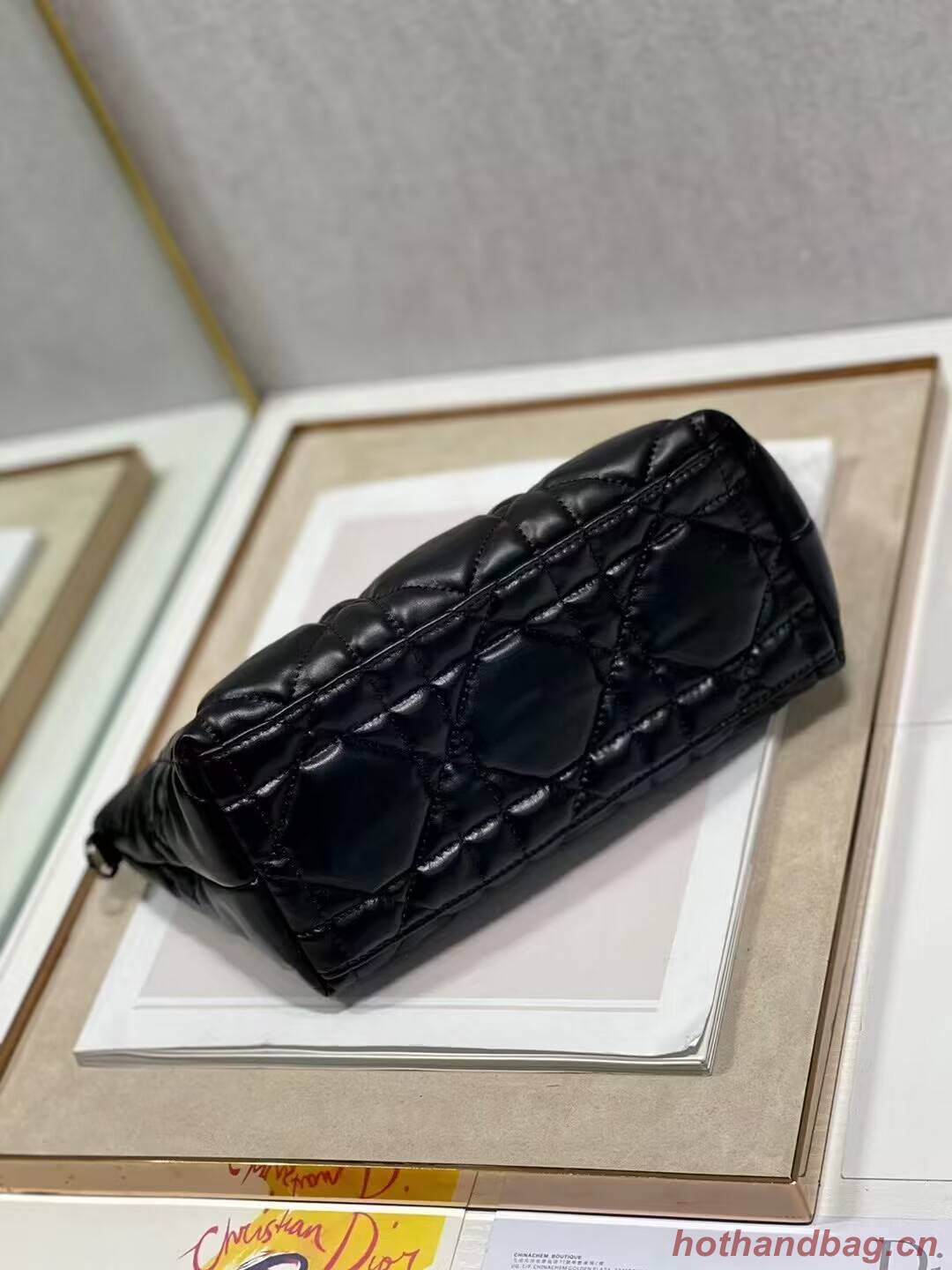 MEDIUM DIORTRAVEL NOMAD POUCH Lambskin S5554O black MEDIUM DIORTRAVEL NOMAD POUCH Lambskin S5554O black