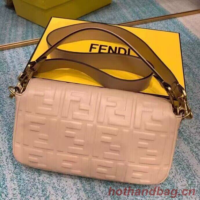 Fendi BAGUETTE Shoulder Bag 8BR600 Light Pink Fendi BAGUETTE Shoulder Bag 8BR600 Light Pink