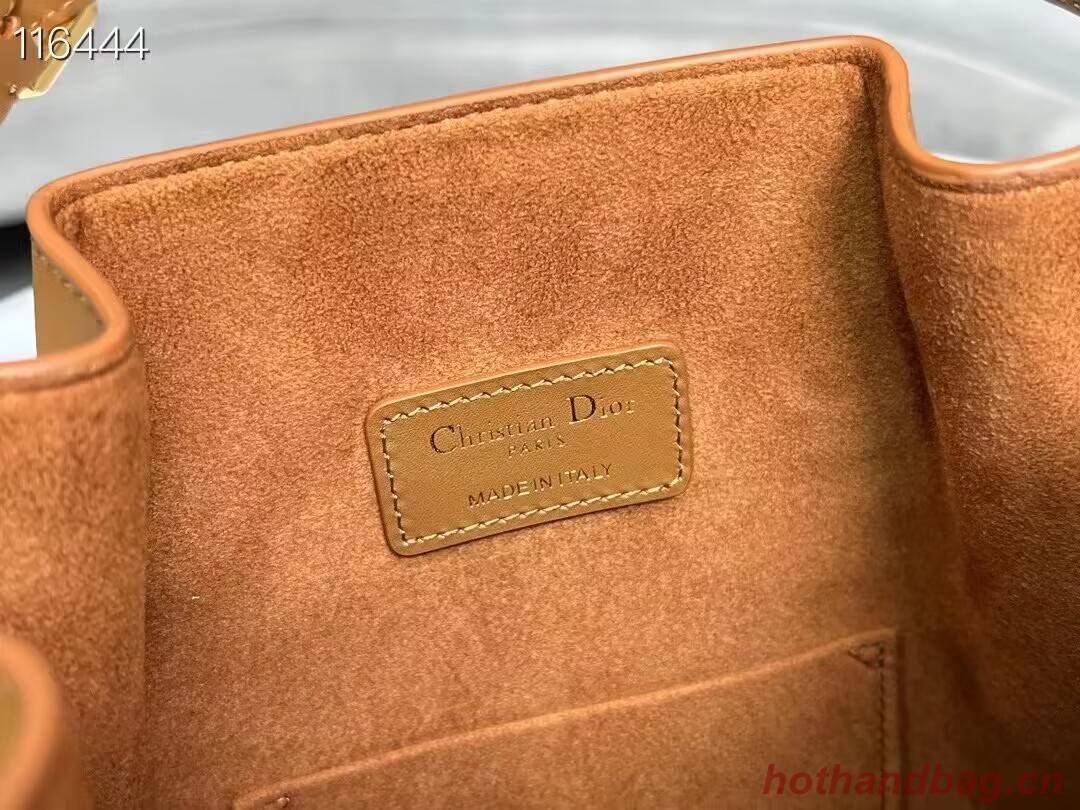 MEDIUM CEST DIOR BAG CD-Embossed Calfskin M2271UBHA brown MEDIUM CEST DIOR BAG CD-Embossed Calfskin M2271UBHA brown