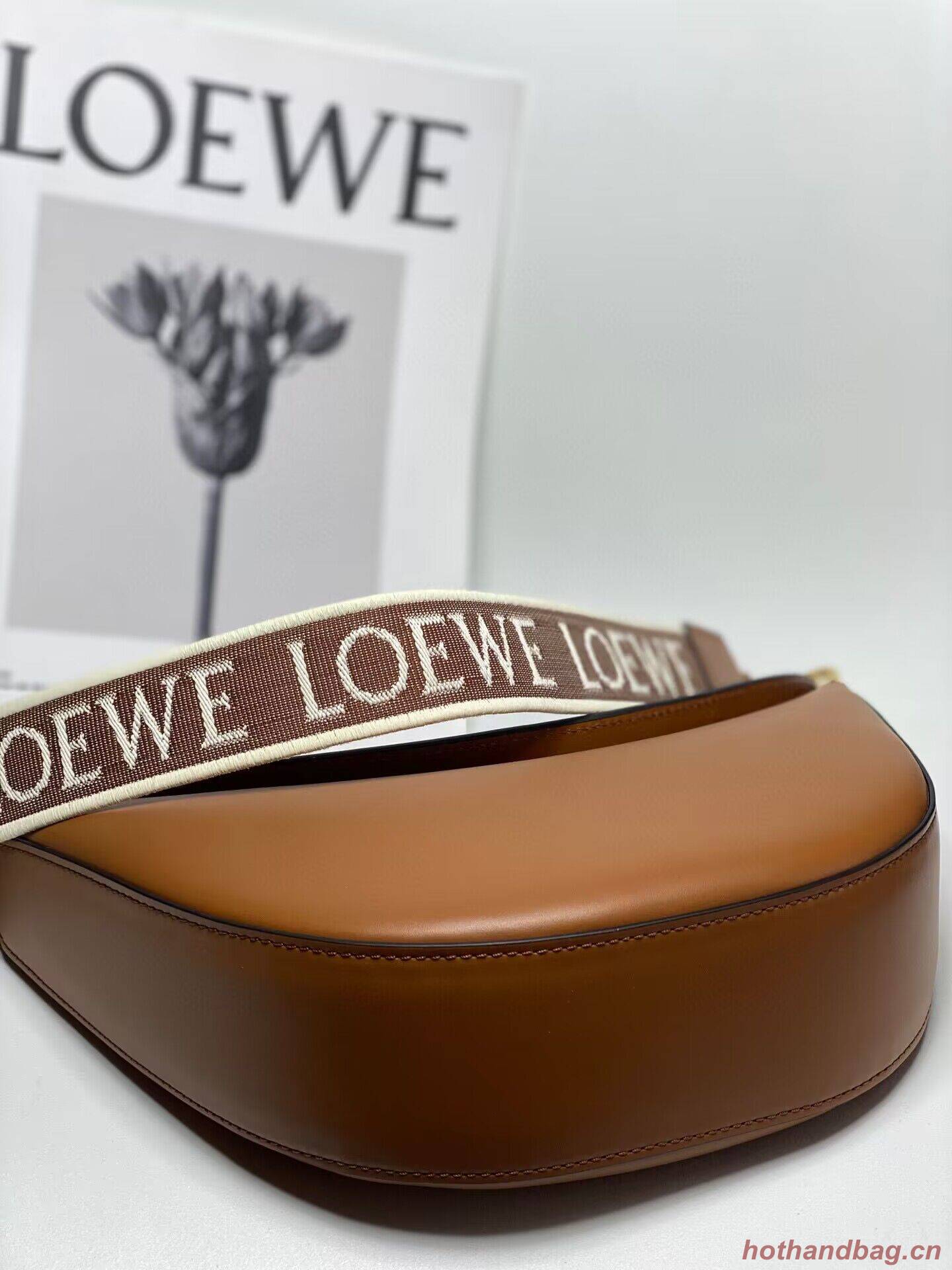 Loewe Original Leather Shoulder Handbag 3073 Brown Loewe Original Leather Shoulder Handbag 3073 Brown