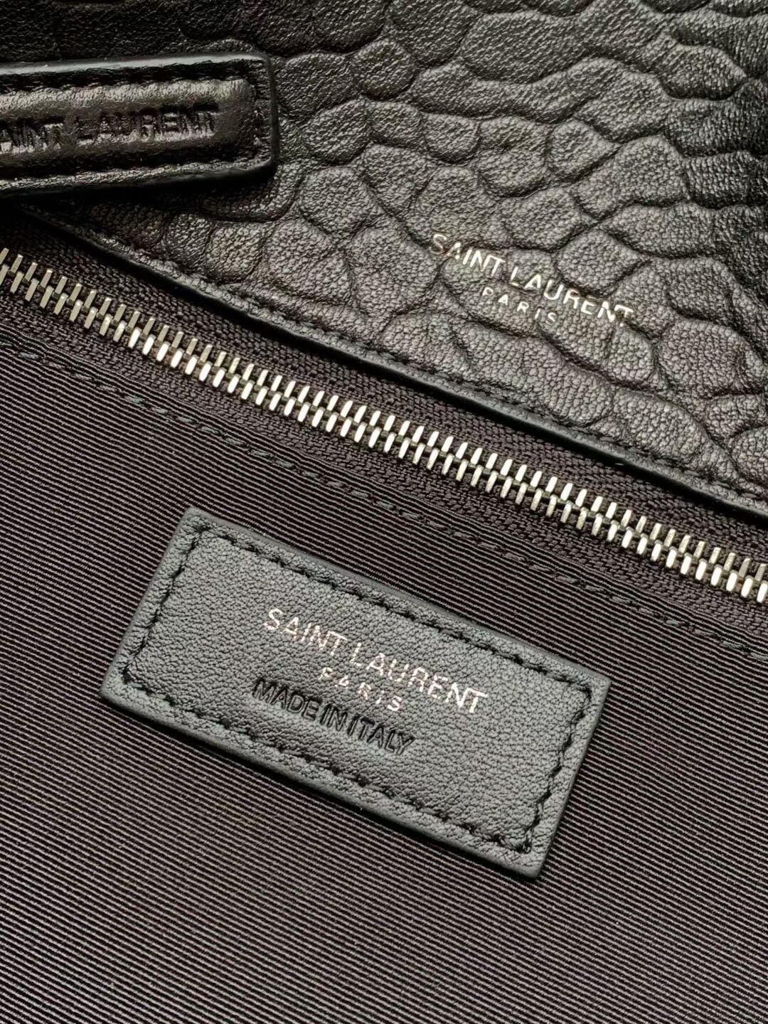 SAINT LAURENT NIKI MEDIUM IN GRAINED LAMBSKIN Y783361 BLACK SAINT LAURENT NIKI MEDIUM IN GRAINED LAMBSKIN Y783361 BLACK