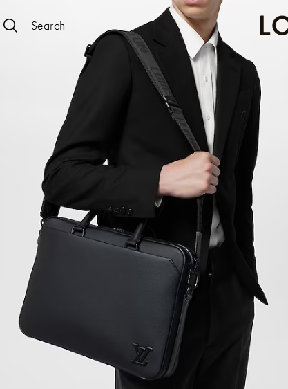 Louis Vuitton Pilot Briefcase M23778 black Louis Vuitton Pilot Briefcase M23778 black