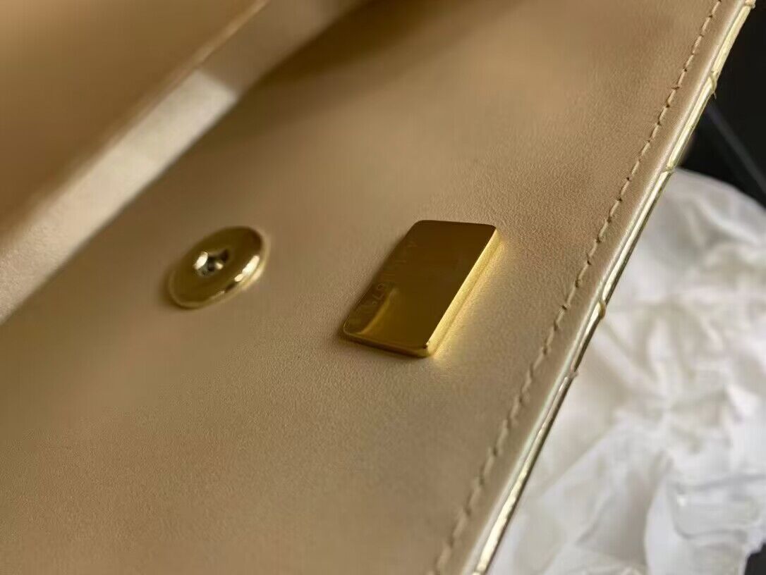 Chanel Mini Flap Bag & Star Coin Bag AS4646 Gold Chanel Mini Flap Bag & Star Coin Bag AS4646 Gold