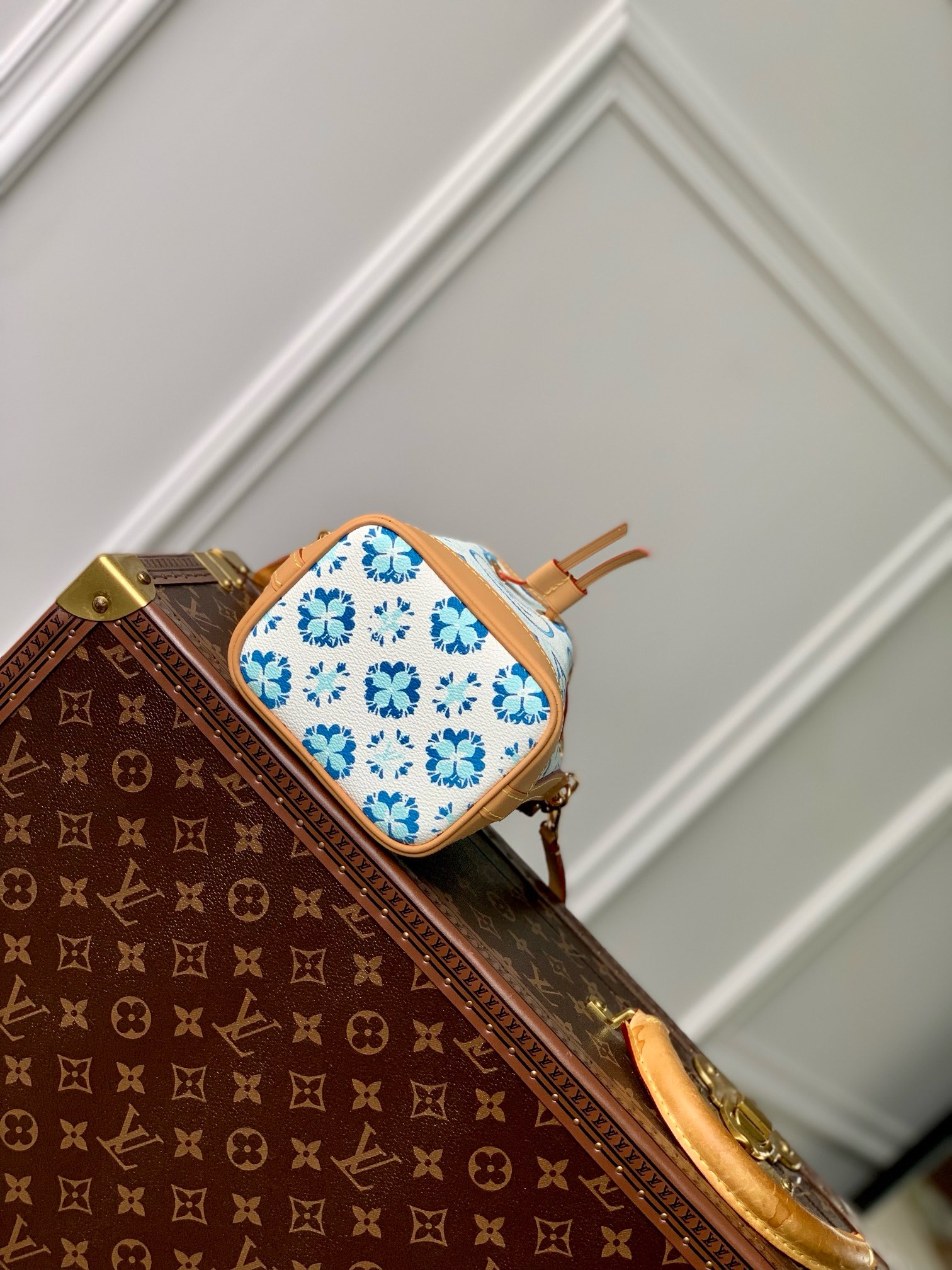 Louis Vuitton NEW Nano Noe M83620 Lagoon Blue Louis Vuitton NEW Nano Noe M83620 Lagoon Blue