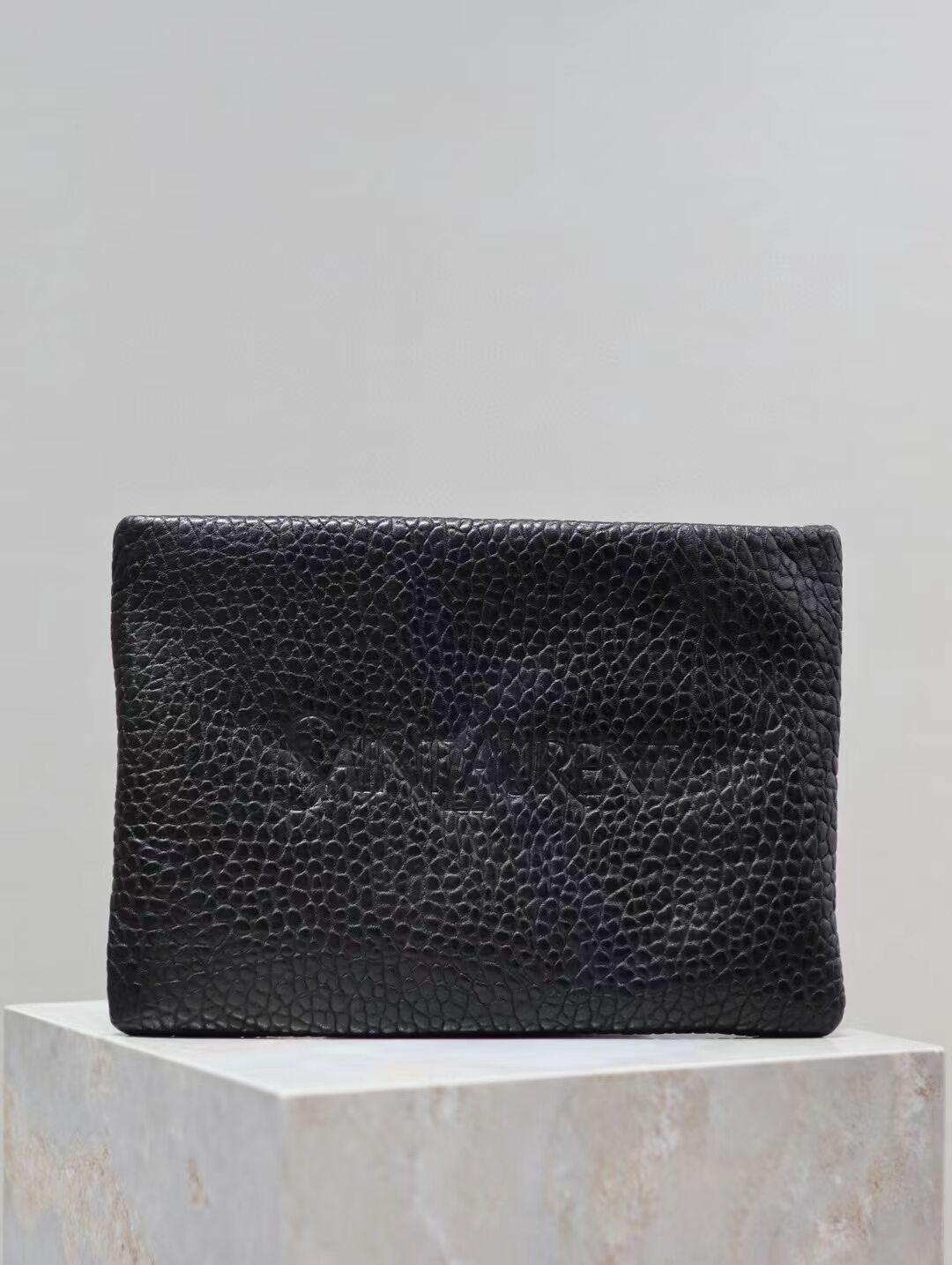 SAINT LAURENT CALYPSO LARGE POUCH IN LAMBSKIN 778943-2 black SAINT LAURENT CALYPSO LARGE POUCH IN LAMBSKIN 778943-2 black