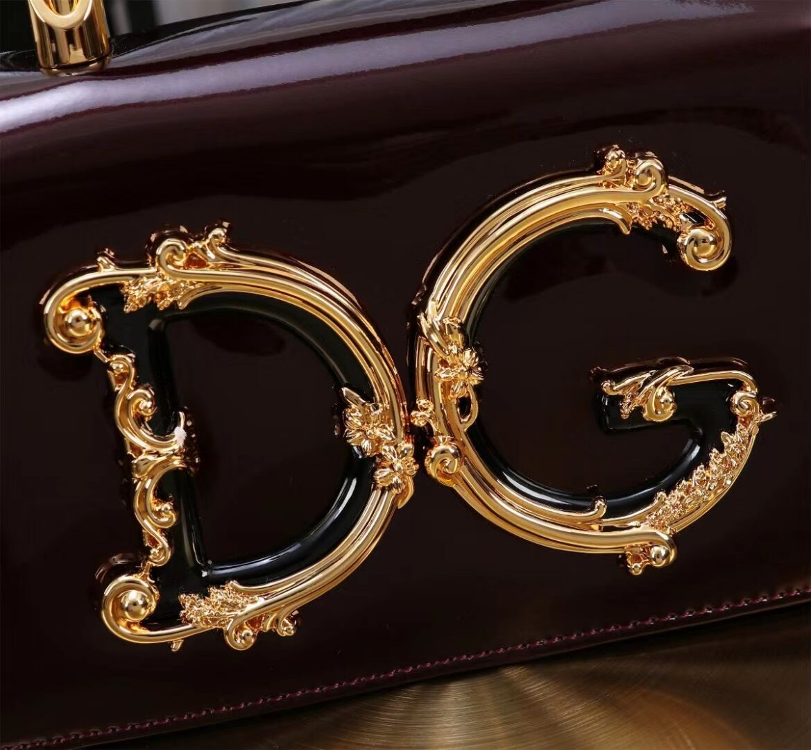 Dolce & Gabbana Patent leather Shoulder Bag G6504 red Dolce & Gabbana Patent leather Shoulder Bag G6504 red