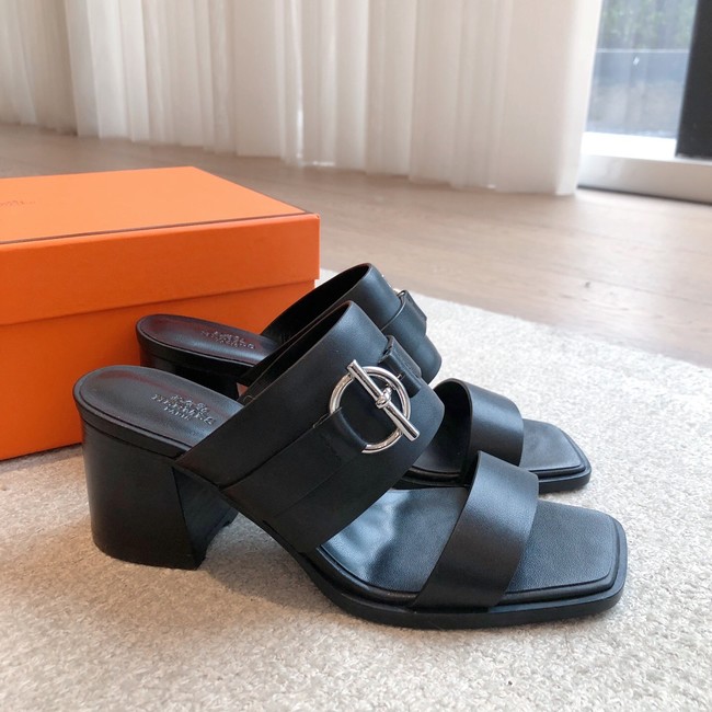 Hermes WOMENS SANDAL Heel 6.5CM 55861-5