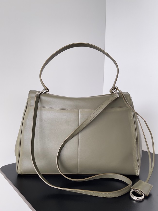 Balenciaga Rodeo Handbag Large smooth calfskin 795459 green