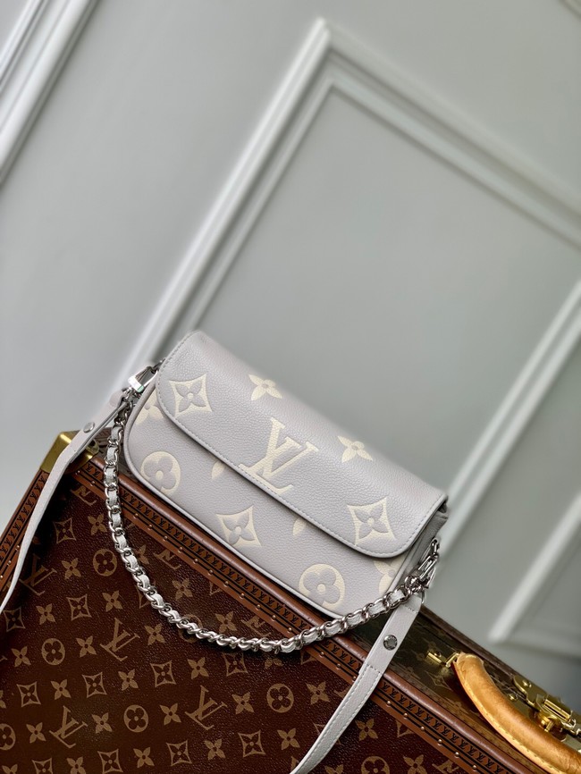Louis Vuitton Wallet On Chain Ivy M14225 Brume & Quartz