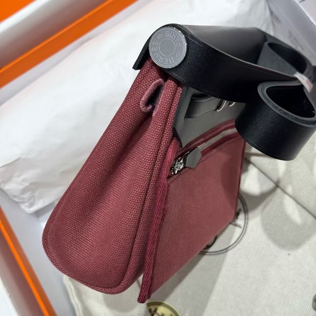 Hermes mini Herbag 20CM Original Canvas Leather & Calfskin 48888-2