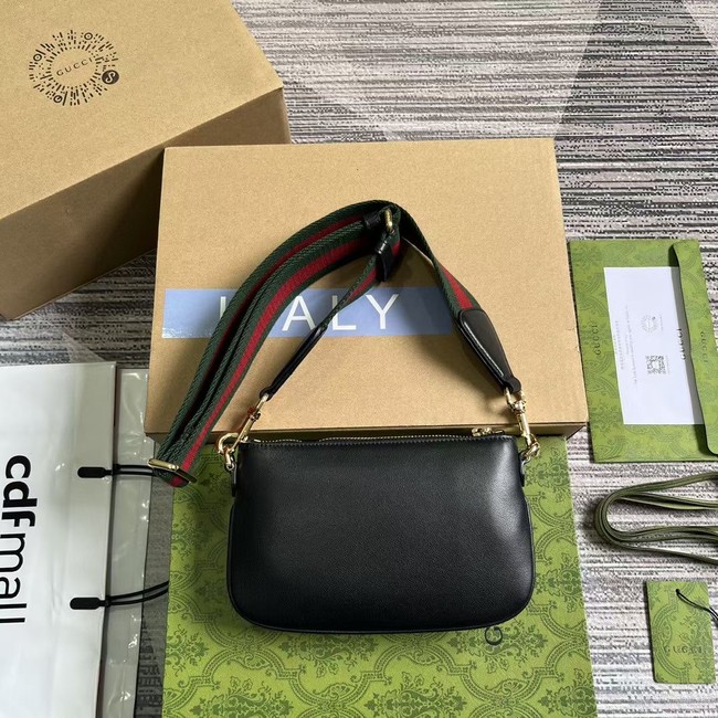GUCCI OPHIDIA MINI BAG 724599 black