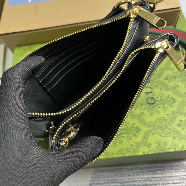 GUCCI OPHIDIA MINI BAG 724599 black