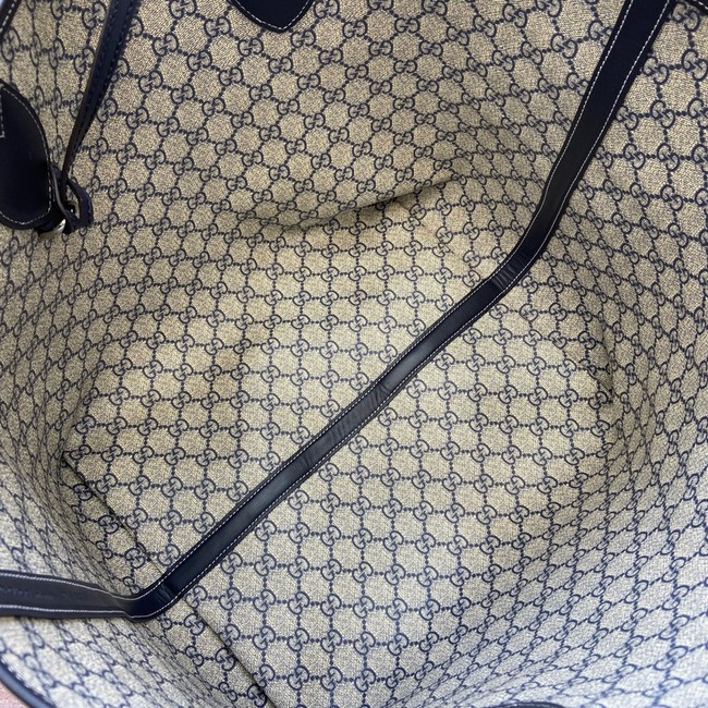 GUCCI TOTISSIMA MEDIUM REVERSIBLE TOTE 820481 Dark blue denim
