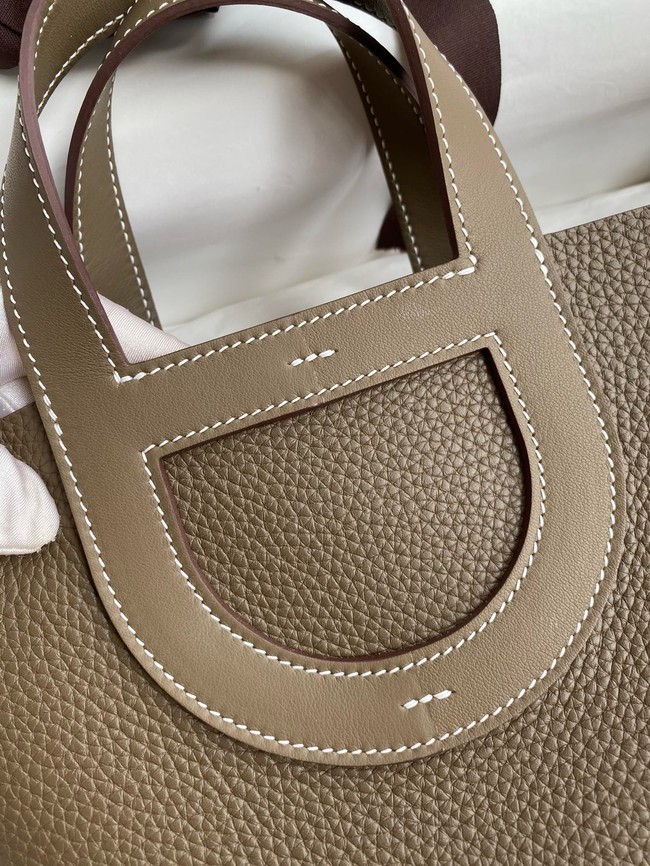 Hermes in the loop Togo Leather Bag H3369-18