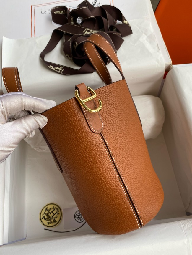 Hermes in the loop Togo Leather Bag H3369-26