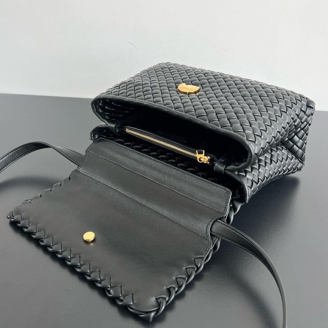 Bottega Veneta Patti Shoulder Bag 776783 black