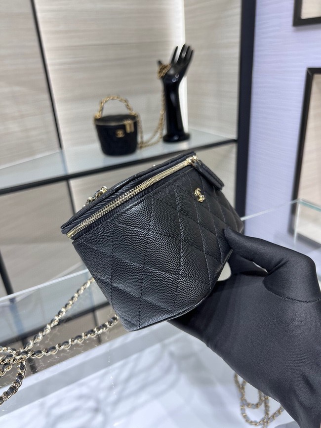 CHANEL Classic Small Vanity with Chain AP1341 black