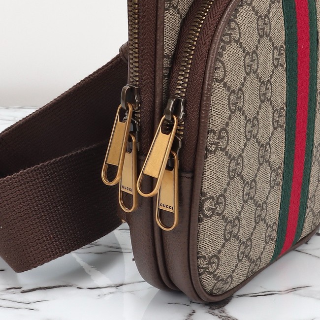 Gucci Ophidia small slingbag 779915 Brown