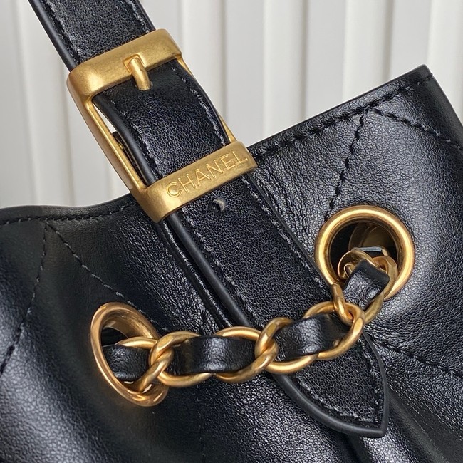 CHANEL Shopping Bag AS5634 Black