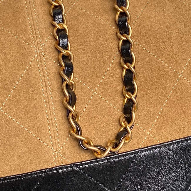 CHANEL Shopping Bag AS5636 Black&Brown