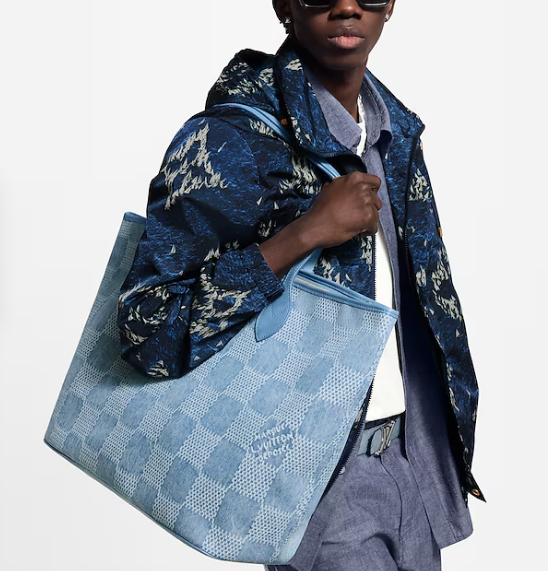 Louis Vuitton Nevereverfull N00198 blue Louis Vuitton Nevereverfull N00198 blue