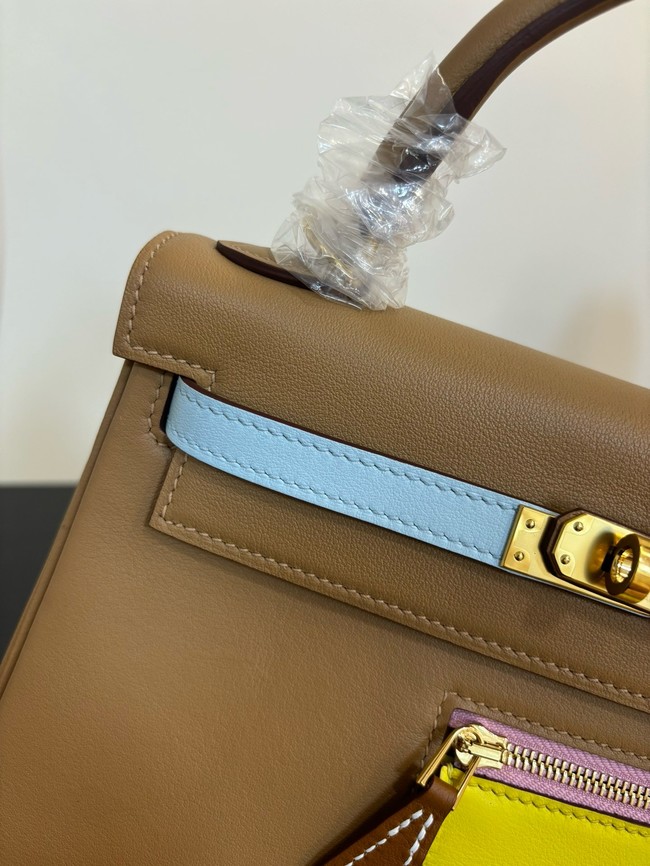 Hermes Kelly colrmatic Leather BOM28-1