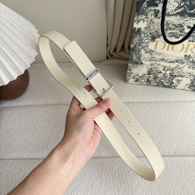 Dior Night Code Belt mooth Calfskin 25 MM B0165