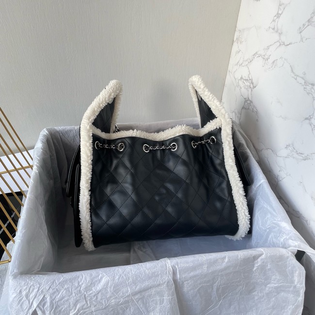 CHANEL 25 Small Handbag AS5293 black&Silver