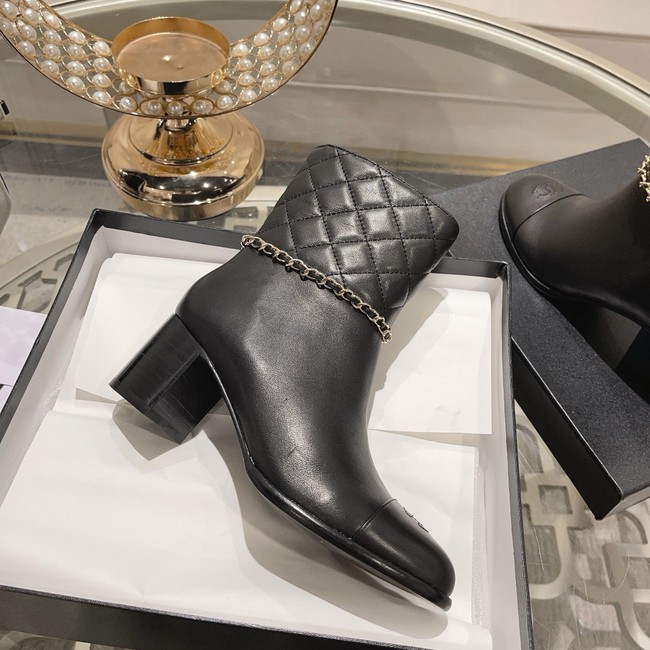 Chanel Ankle Boot Calfskin 45125-1
