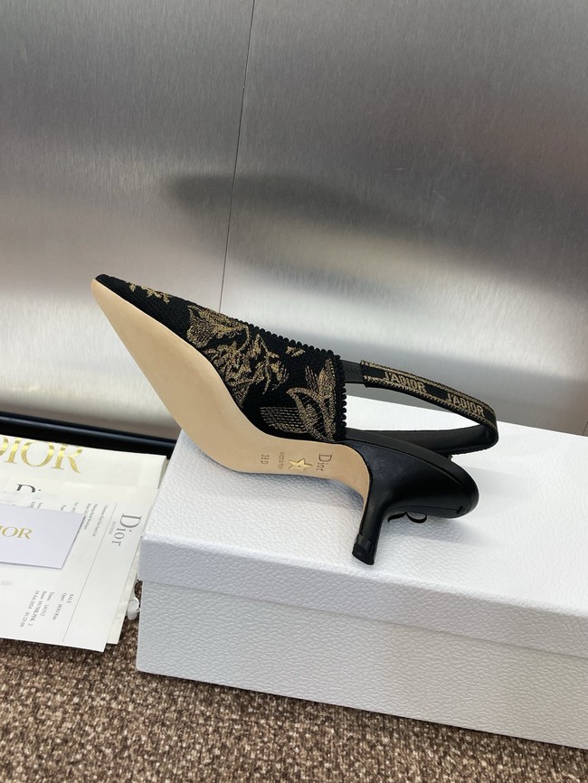 JAdior Slingback Pump Cotton Embroidered KCV367DLN-1