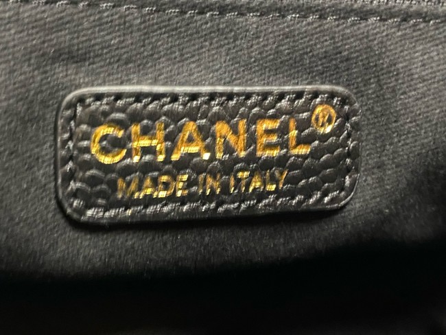 CHANEL Large Tote A66941 black