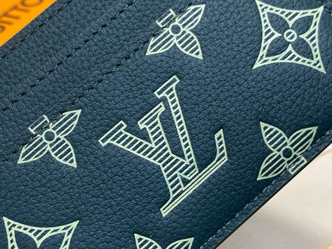 Louis Vuitton Card Holder M14789 dark green