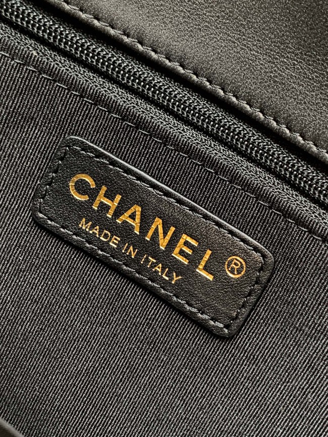 Chanel 2.55 Series Flap Bag Original Leather 25K A69900 black