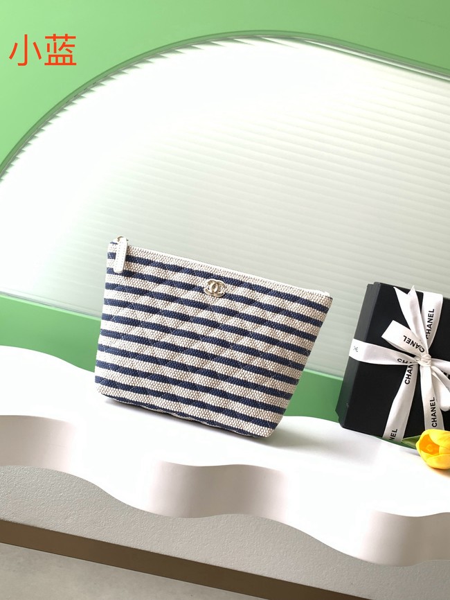 CHANEL Zipped Case AS4989 black