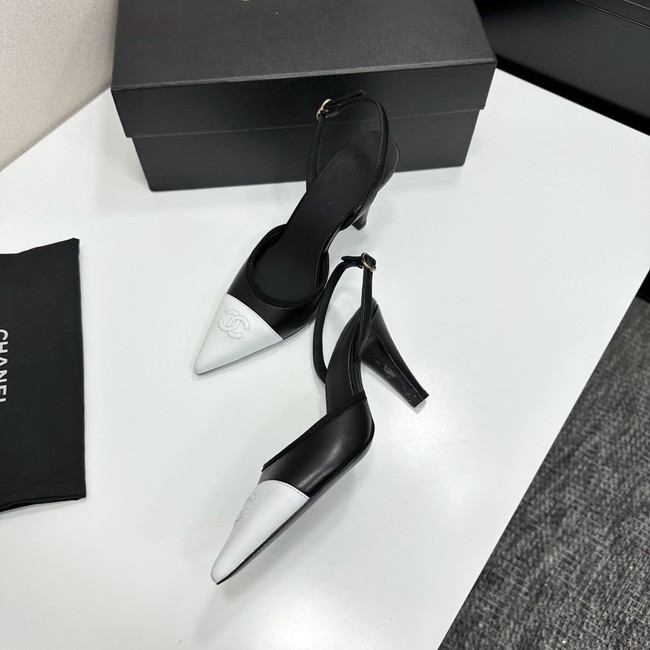 Chanel Slingbacks Iridescent Lambskin 55734-1