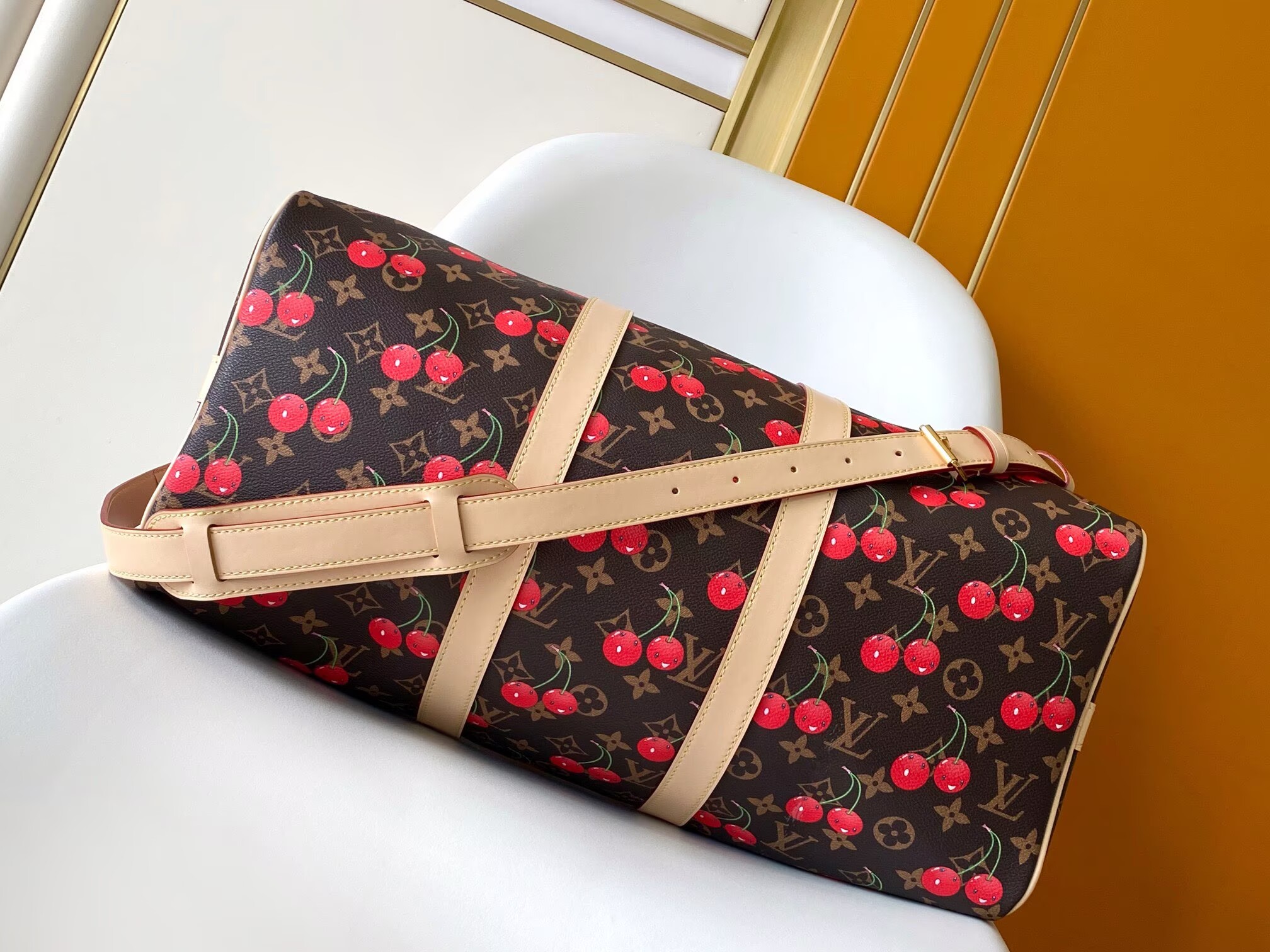 Louis Vuitton NEW LV x TM Speedy Keepall Bandouliere 45 M13764