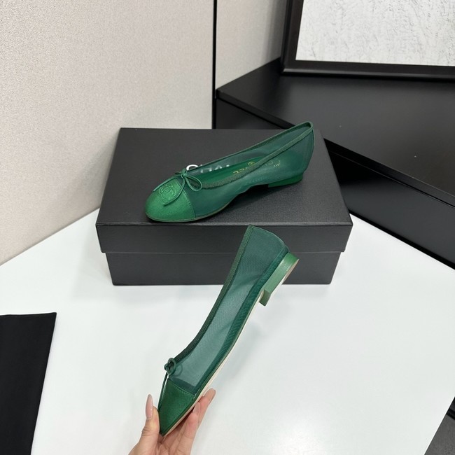 Chanel Ballet flats Mesh & Grosgrain G02819-3