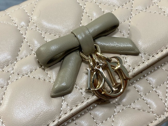 My Dior Mini Bag Cannage Lambskin S0984PU beige