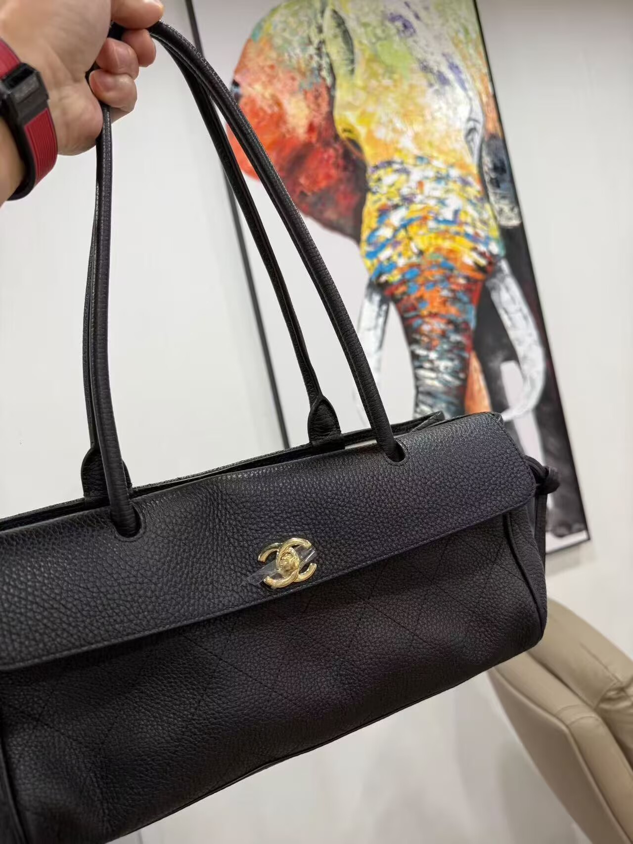 Chanel 2026SS Original Leather Bag A31055 Black Chanel 2026SS Original Leather Bag A31055 Black